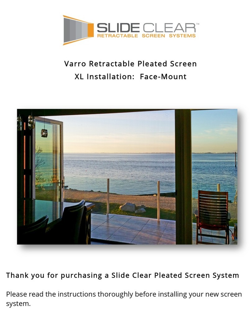 Slide Clear Varro XL User manual