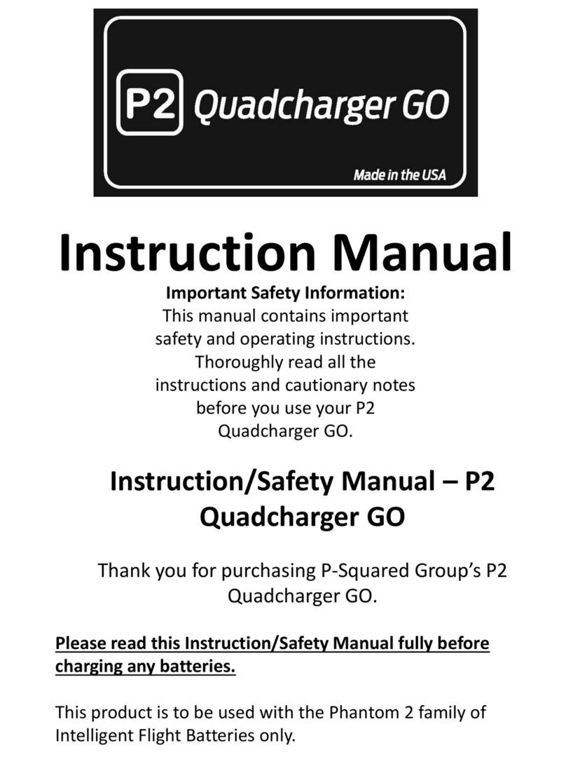 P-Squared P2 Quadcharger GO instruction manual