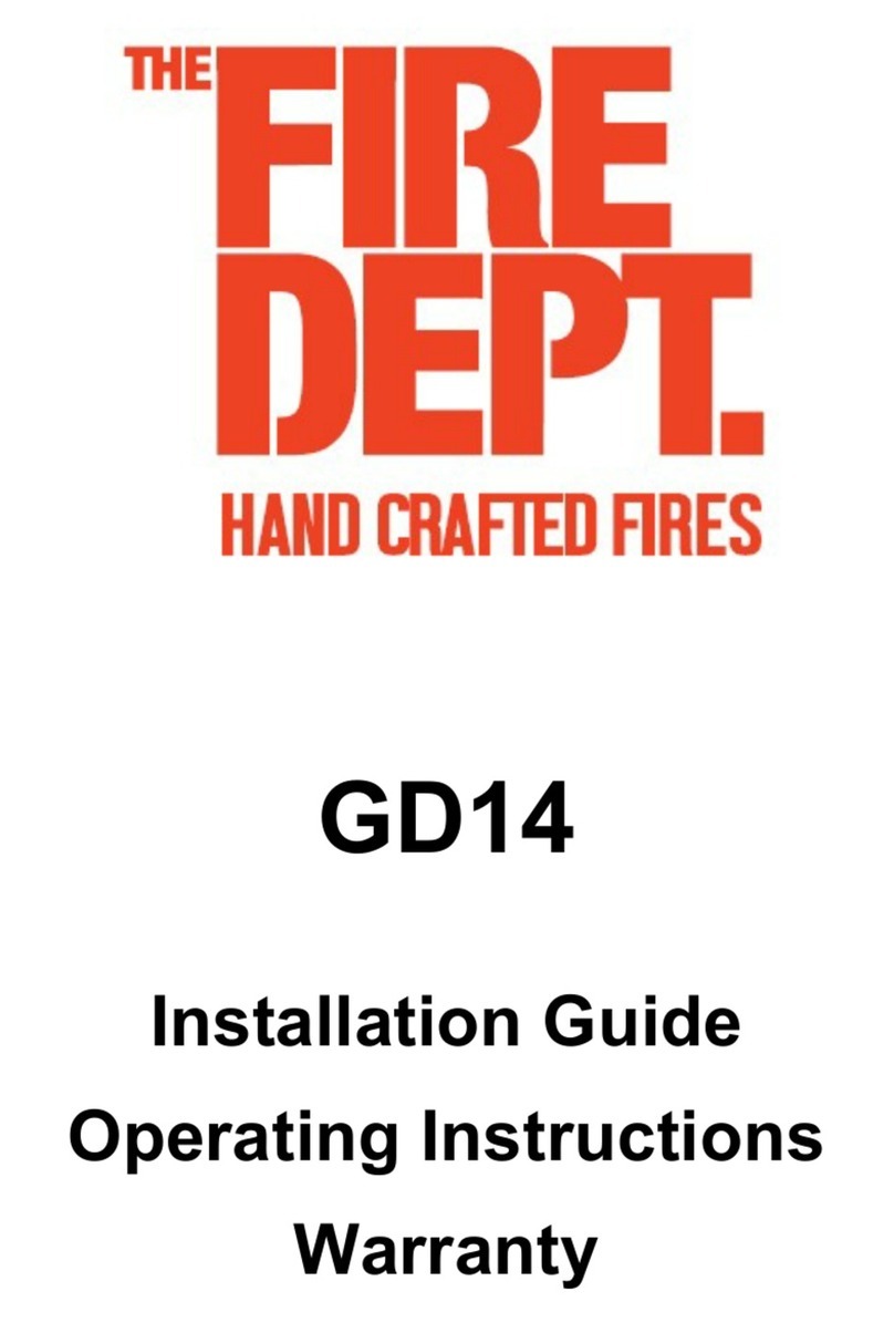 Fire dept GD14 Series Installation Guide Operating Instructions Warranty Fire dept GD14 Series Installation Guide Operating Instructions Warranty