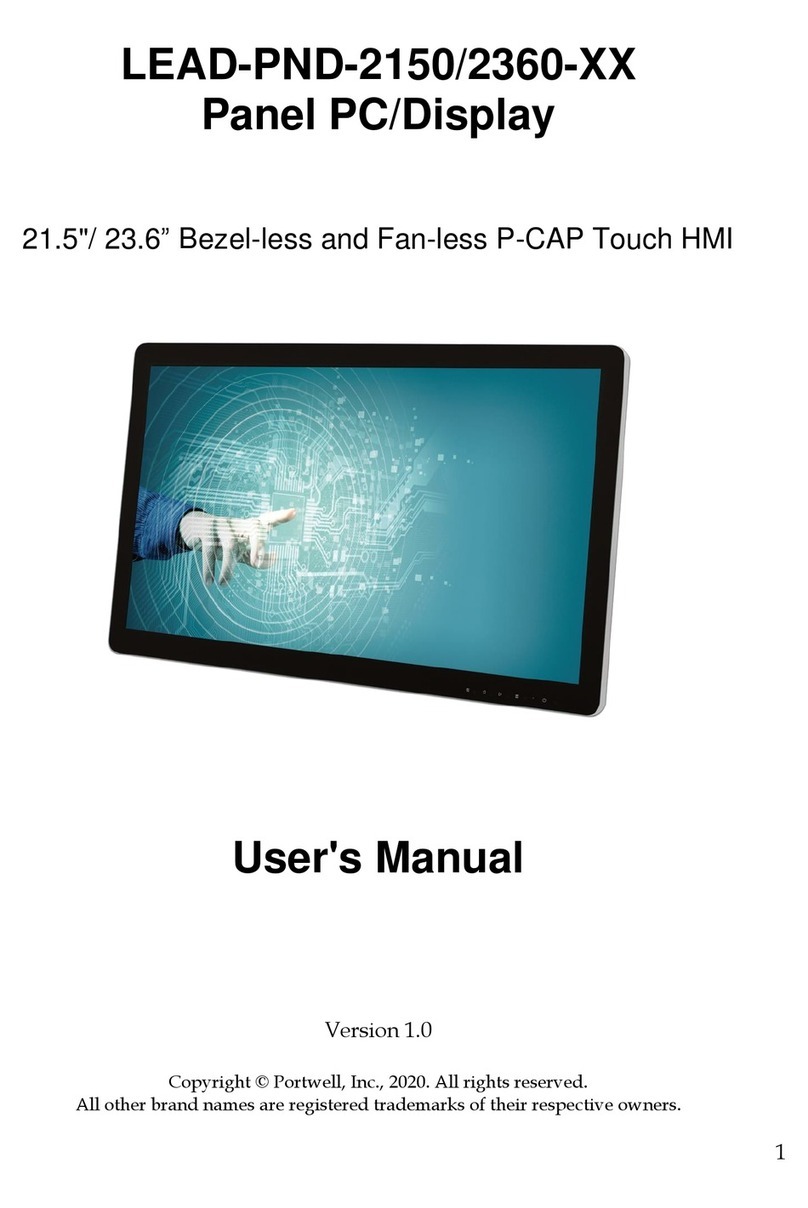 Portwell LEAD-PND-2150 Series user manual