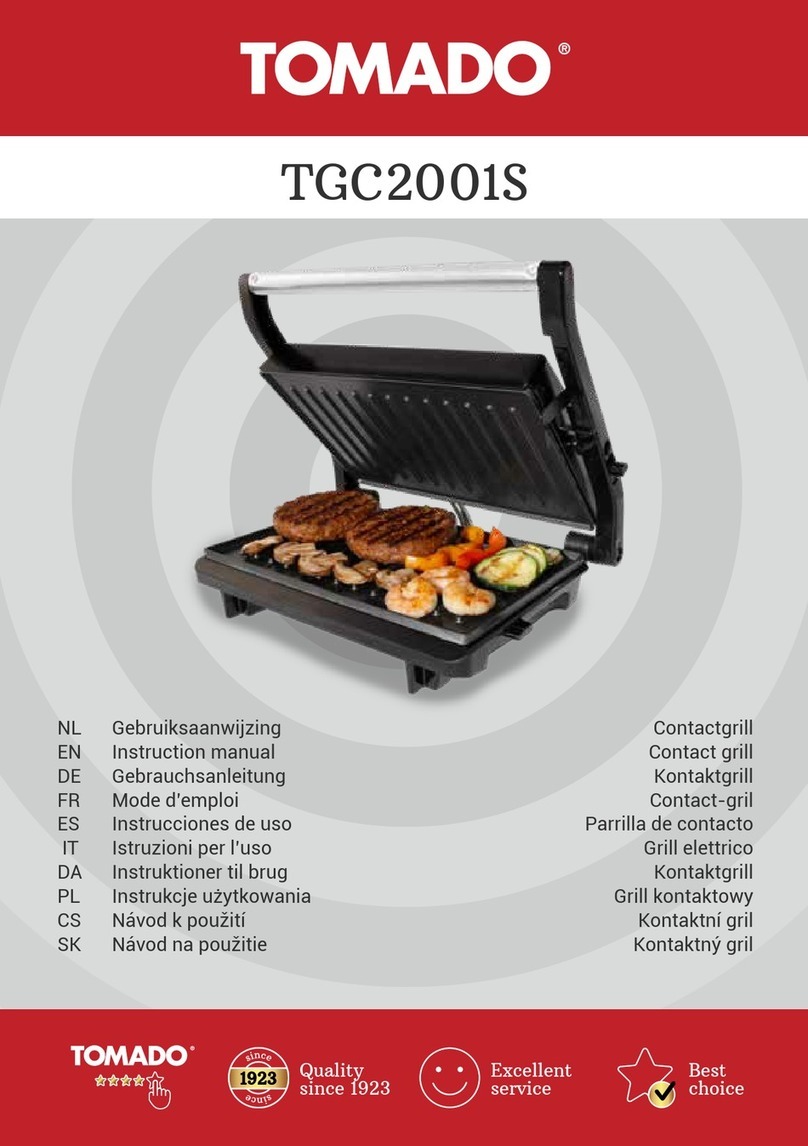 tomado TGC2001S User manual tomado TGC2001S User manual
