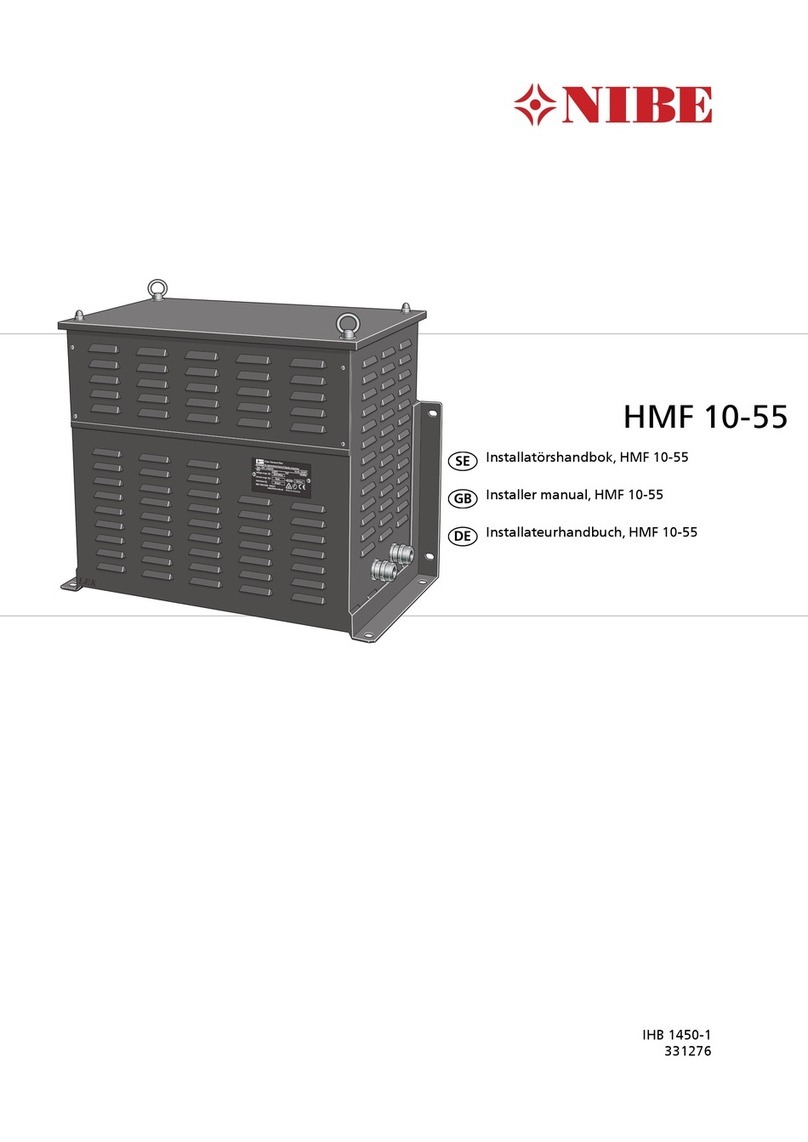 Nibe HMF 10-55 Installer manual