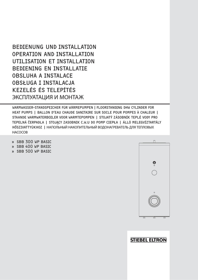 STIEBEL ELTRON SBB 300 WP BASIC Instruction Manual