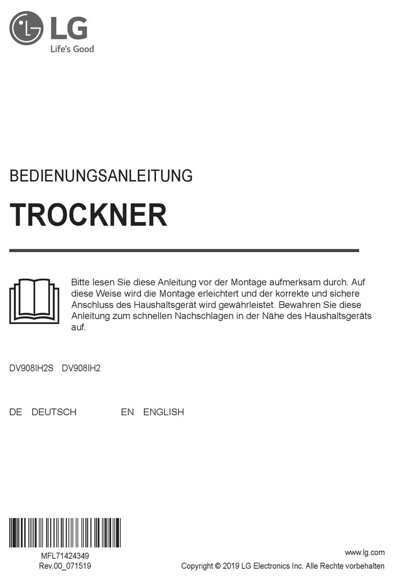LG DV908IH2S User manual