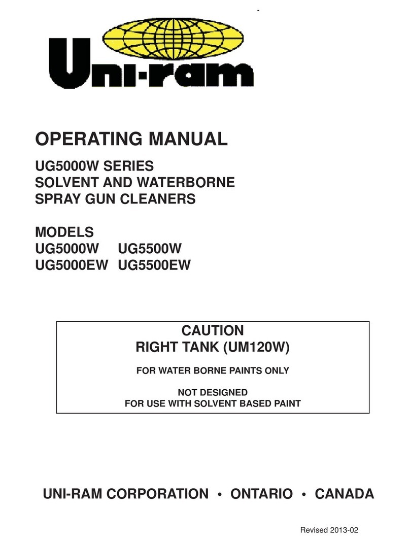 Uni-ram UG5000W operating manual