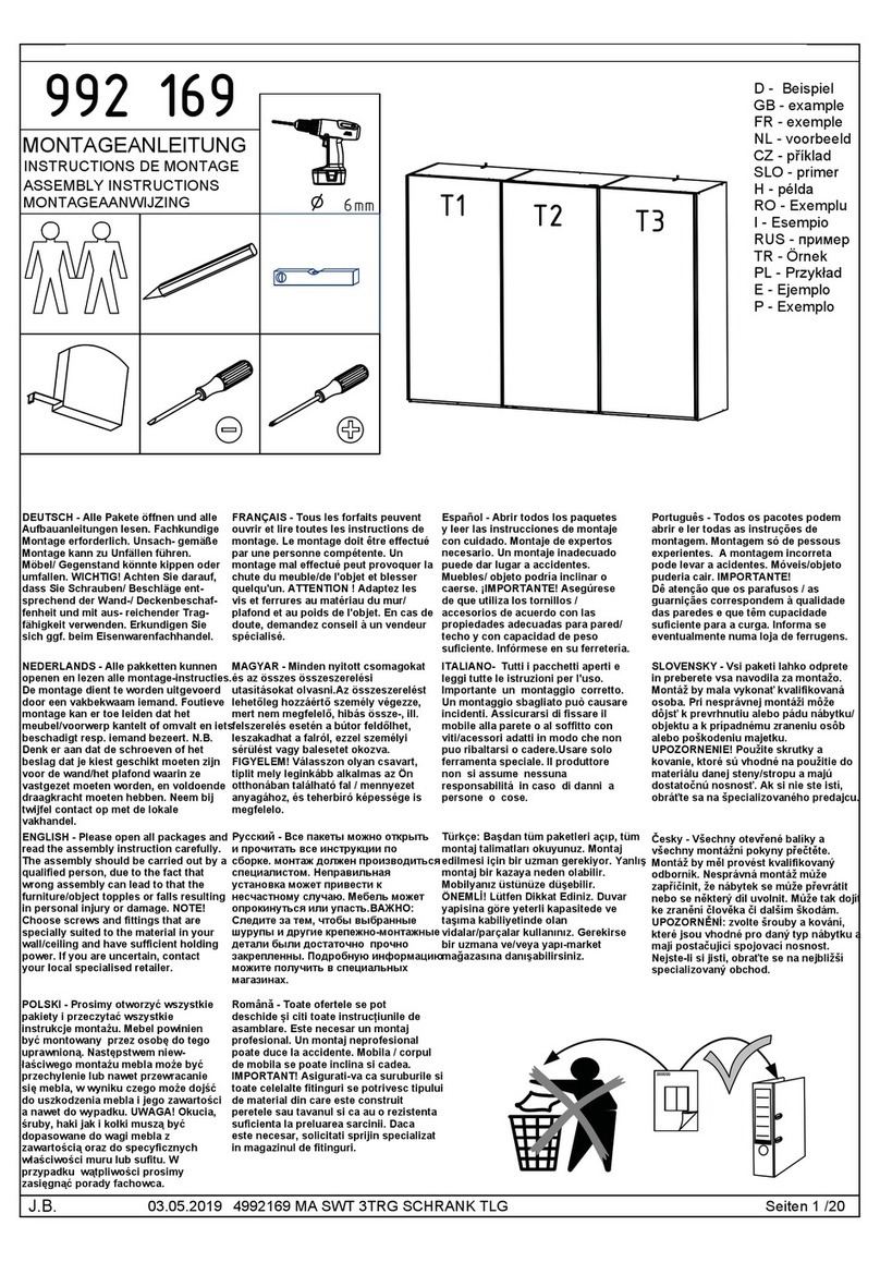 SWT 992 169 User manual