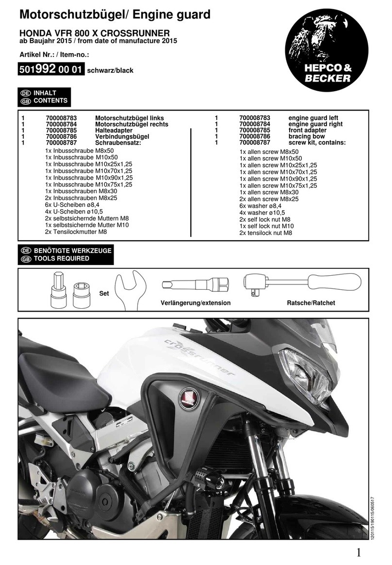 hepco & becker 501992 00 01 User manual