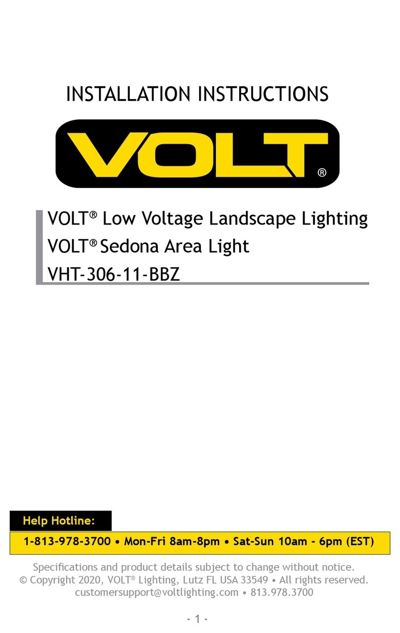Volt Sedona VHT-306-11-BBZ User manual