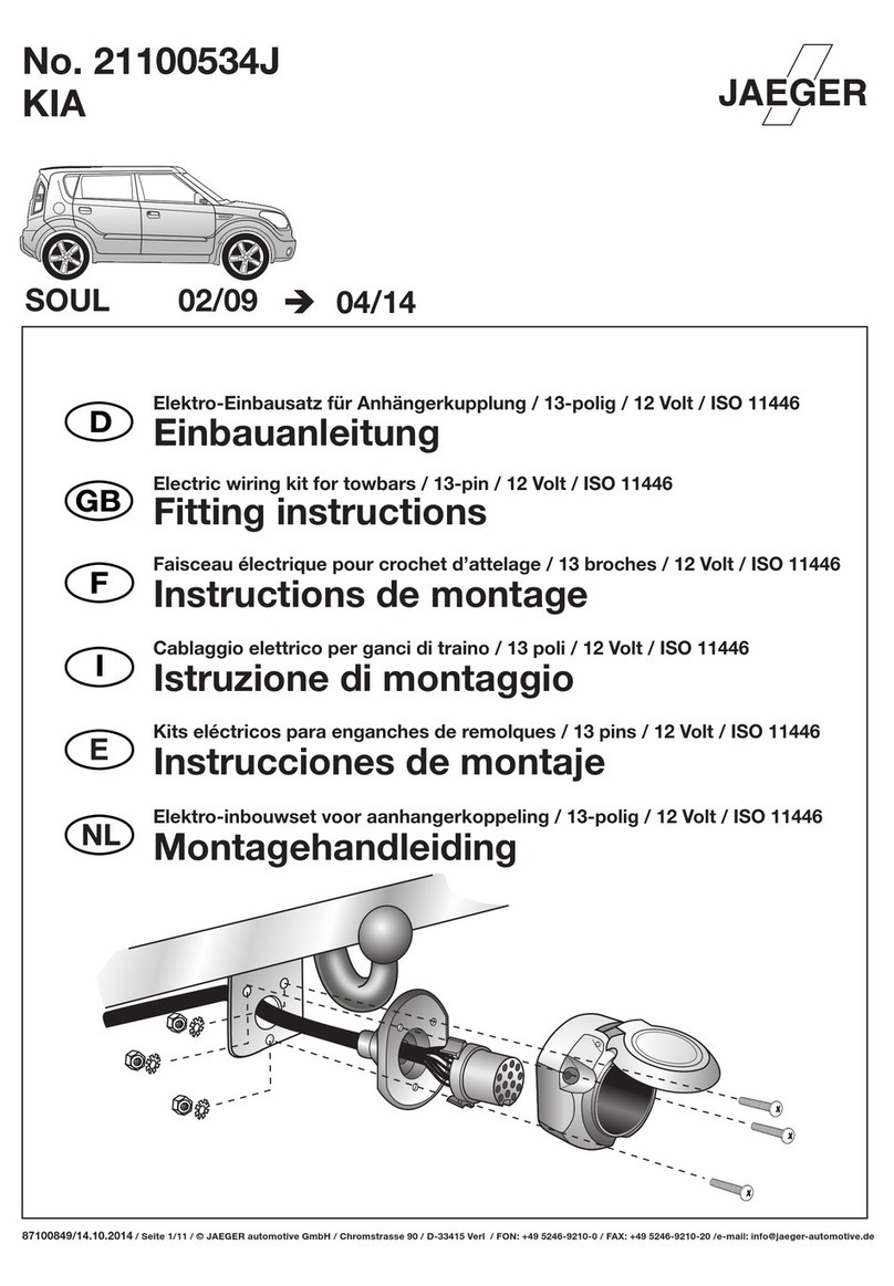 Jaeger 21100534J User manual Jaeger 21100534J User manual