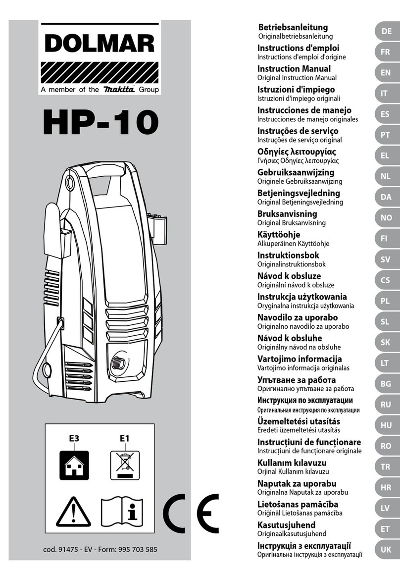 Dolmar HP-10 User manual