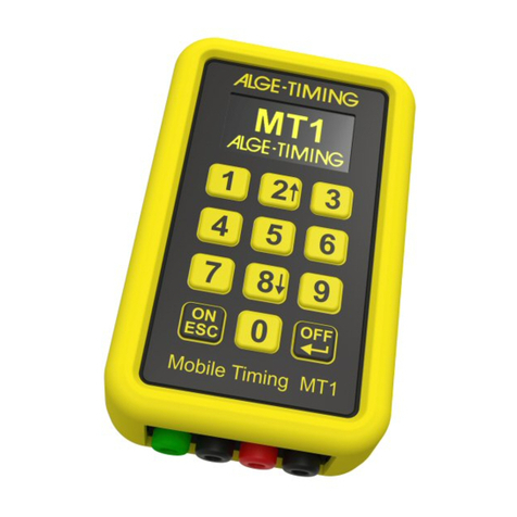 ALGE-Timing Mobile Timing MT1 manual