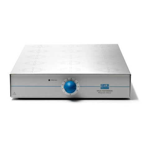 Velp Scientifica MULTISTIRRER Digital 6 instruction manual