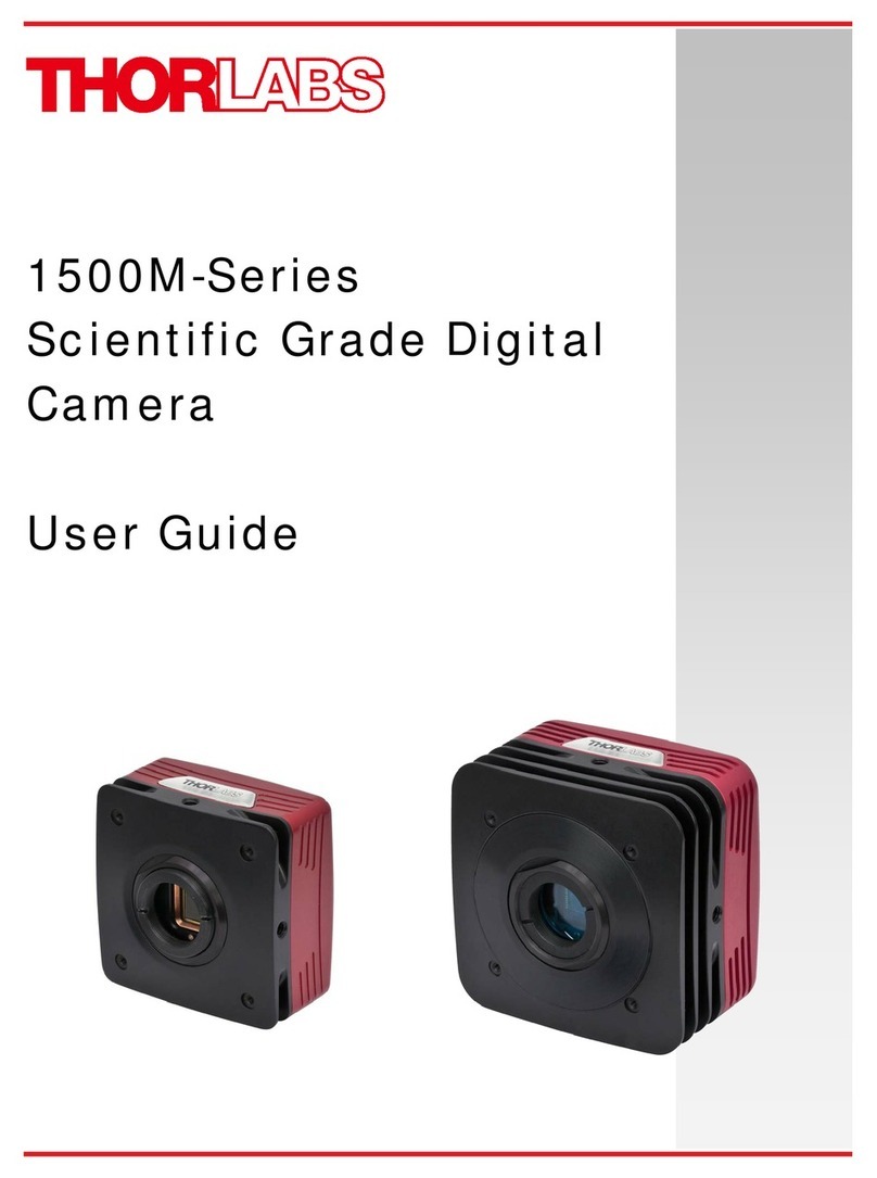 THORLABS 1500M Series User manual THORLABS 1500M Series User manual