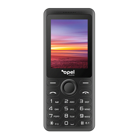 Opel mobile CandyBar User manual