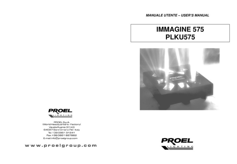 PROEL IMMAGINE 575 User manual