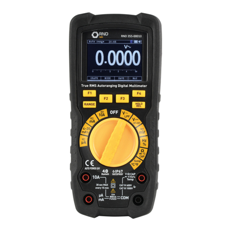 RND lab 355-00011 user manual