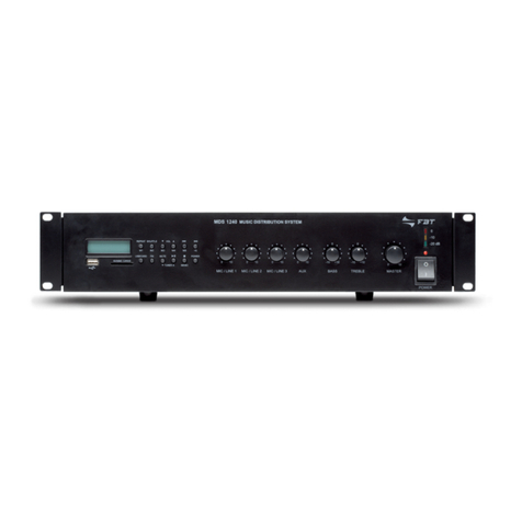 Fbt MDS 1060 Instructions for use