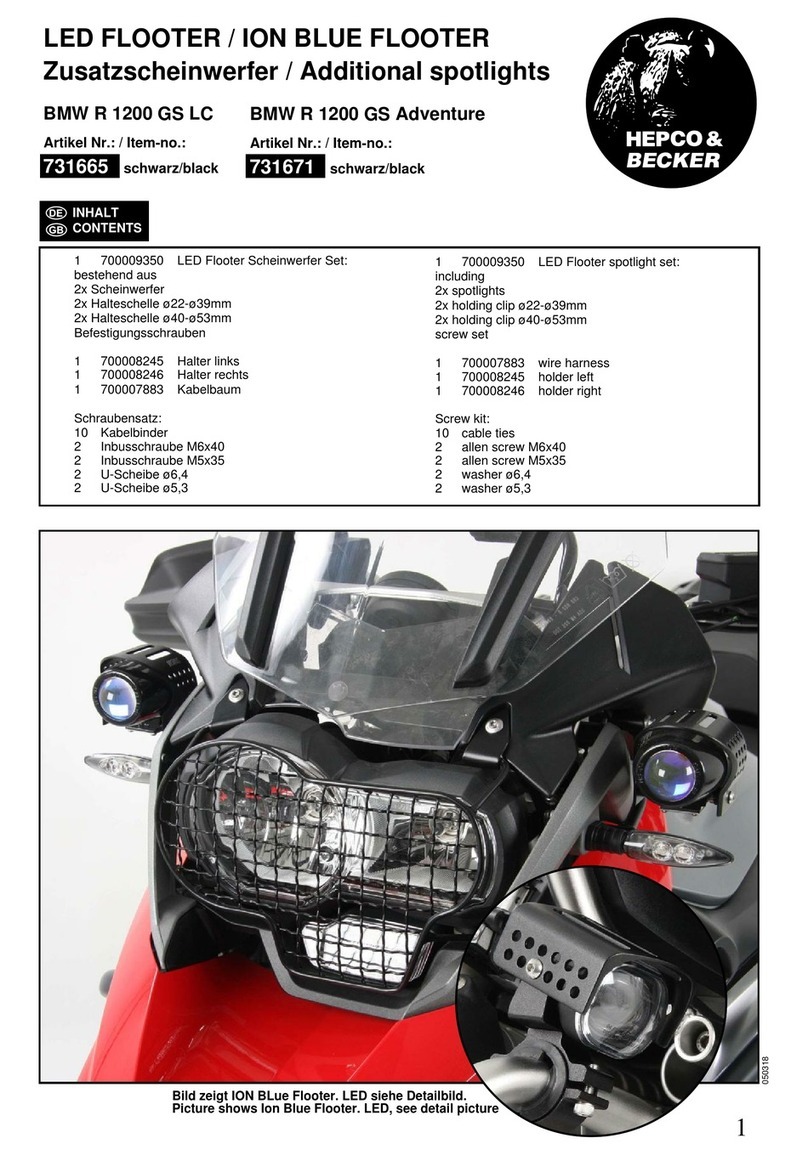 hepco & becker 731665 User manual