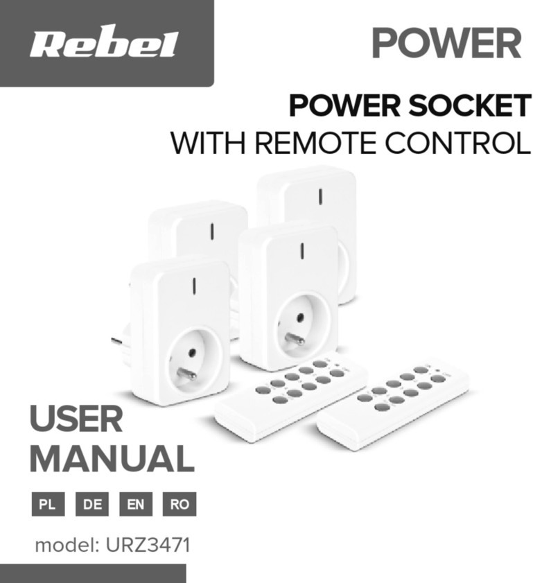 Rebel URZ3471 user manual