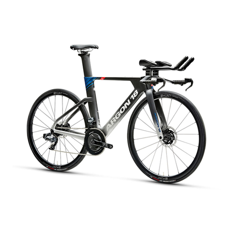 ARGON18 E-118 TRI+ Disc 315A User manual ARGON18 E-118 TRI+ Disc 315A User manual