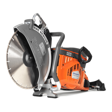 Husqvarna K 970 III, K 970 III Rescue, K 970... Operator's manual
