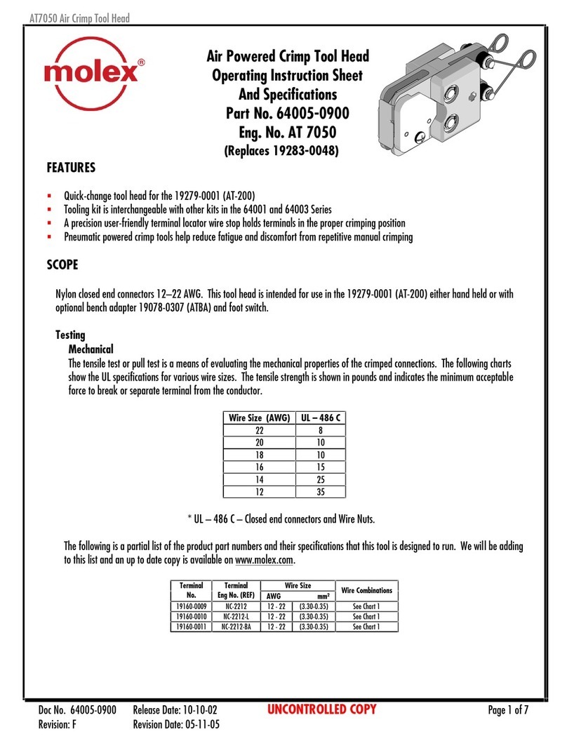 molex 64005-0900 User manual molex 64005-0900 User manual