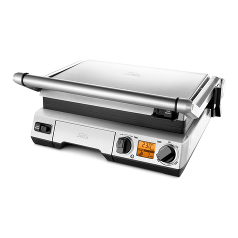 SOLIS GRILLMASTER TOP 794 User manual SOLIS GRILLMASTER TOP 794 User manual