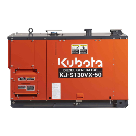 Kubota KJ-S130VX Operator's manual