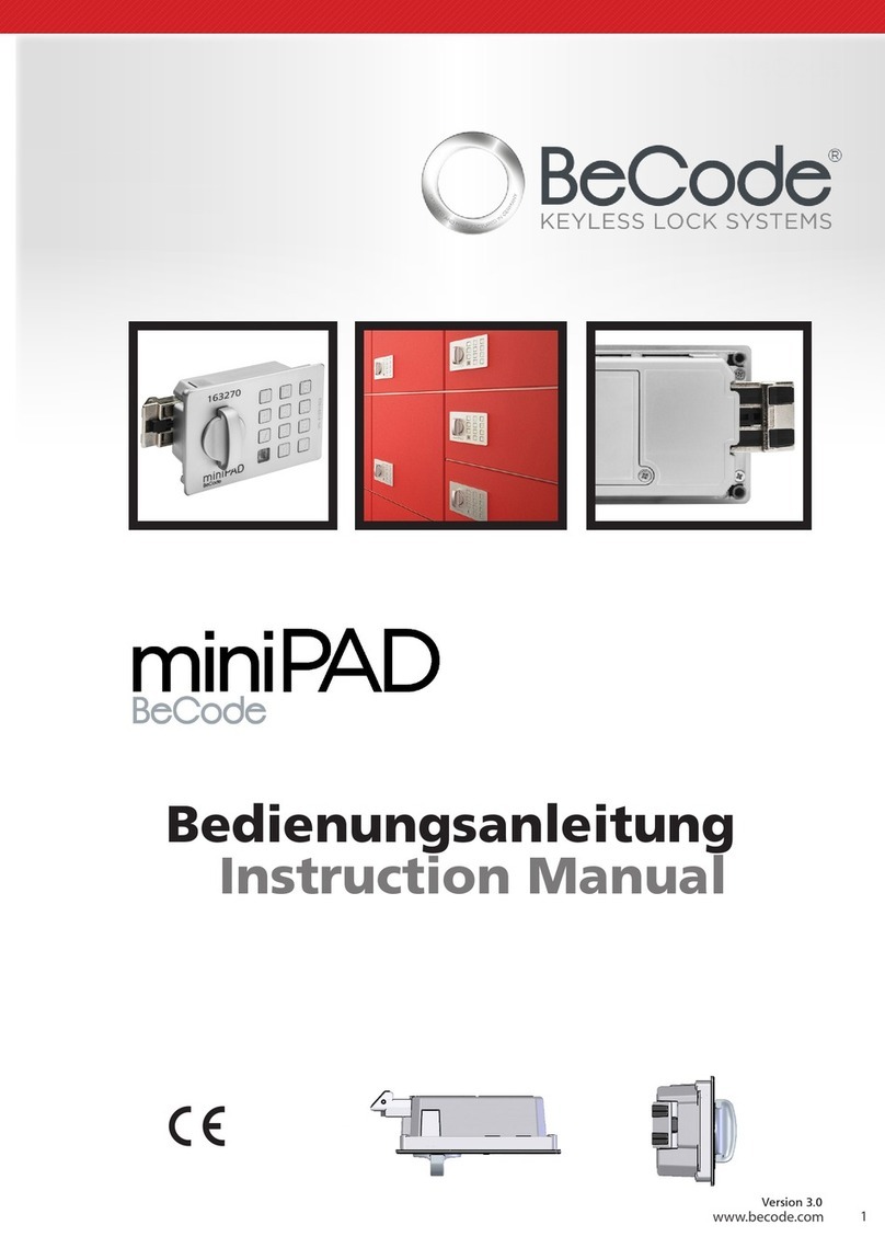 BeCode miniPAD instruction manual