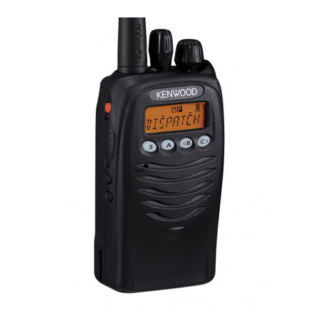 Kenwood TK-2170 SERIES Function reference