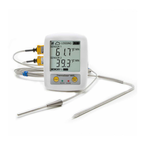 ThermoWorks ThermaData WiFi TD2TC-K User manual