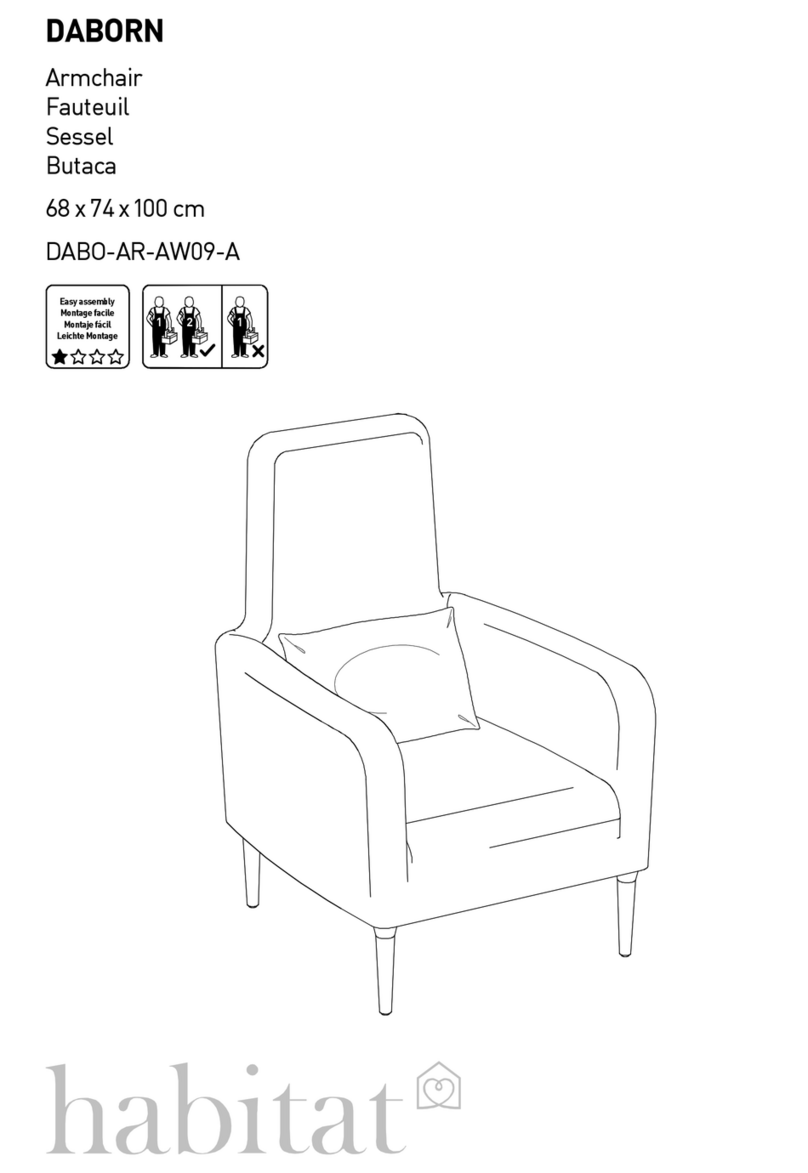 Habitat DABORN DABO-AR-AW09-A manual
