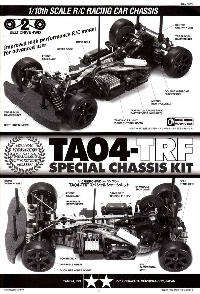 Tamiya TA04-TRF User manual Tamiya TA04-TRF User manual