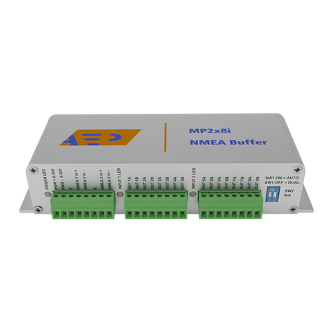 AEP MP2x8i NMEA Buffer Installation and user manual