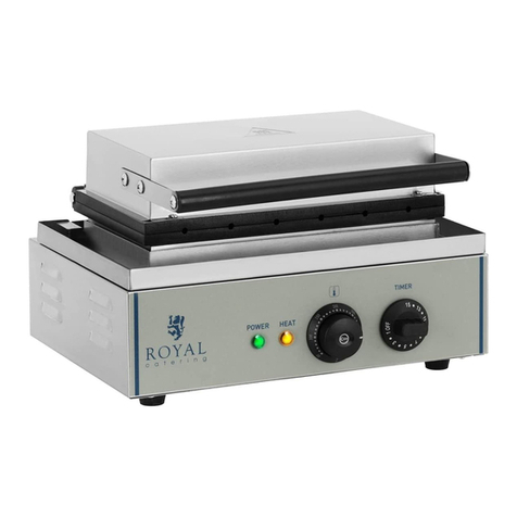 Royal Catering RCWM-1500-S User manual