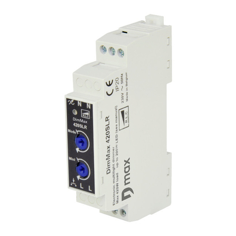 Dimmax 420SLR User manual
