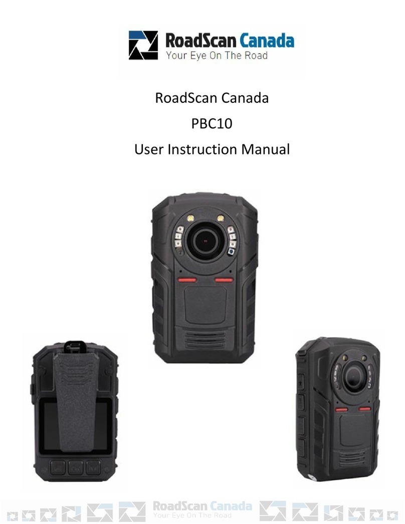 RoadScan Canada PBC10 User instruction manual