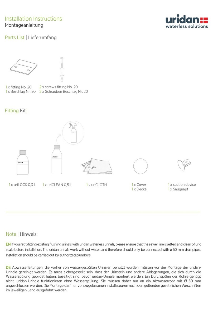 URIDAN COMPASS GY-10 installation instructions