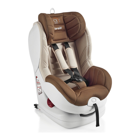 Brevi CX isofix tt instruction manual