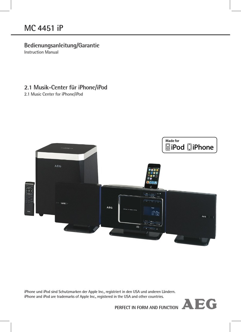 AEG MC 4451 iP User manual AEG MC 4451 iP User manual