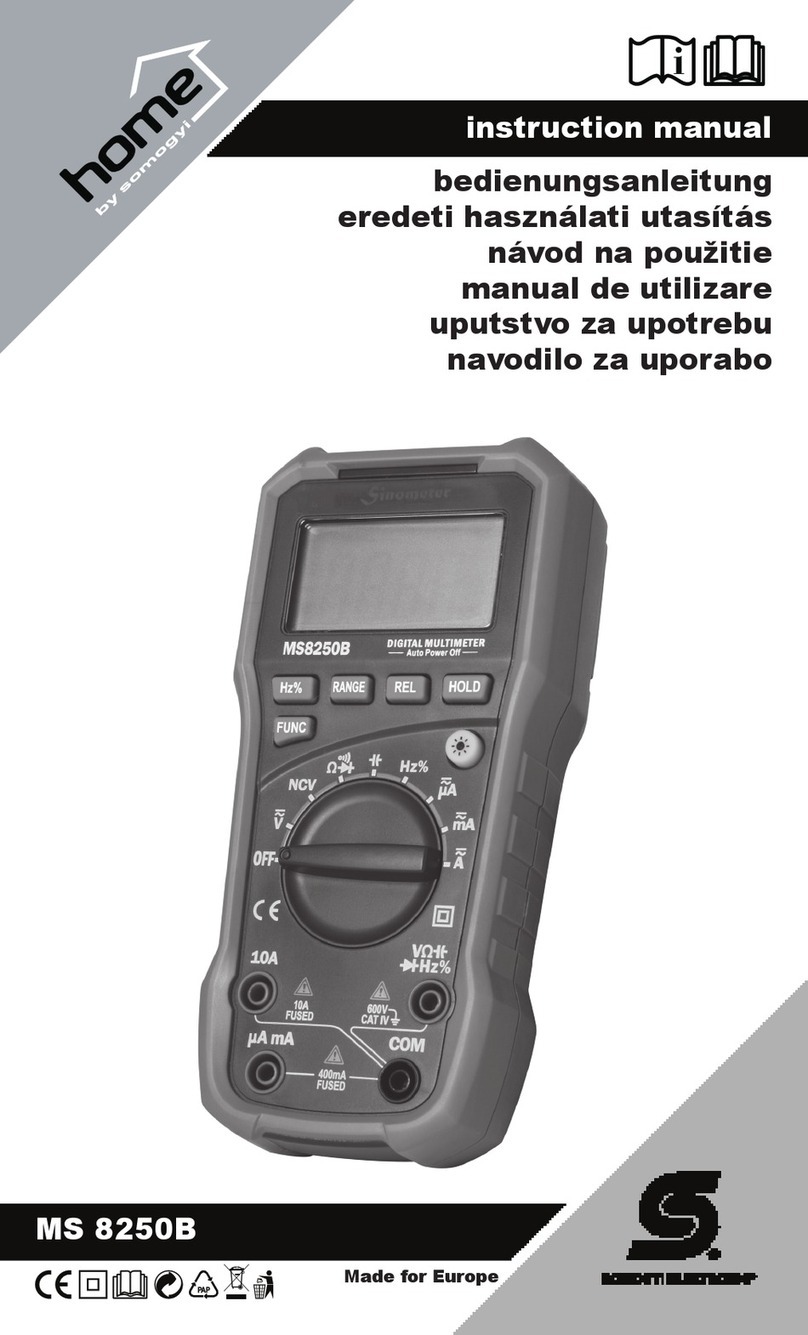Somogyi Home MS 8250B User manual