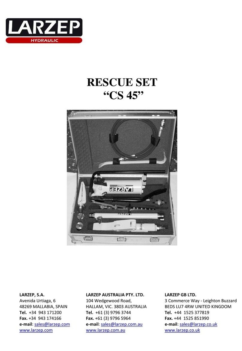Larzep CS 45 instruction manual