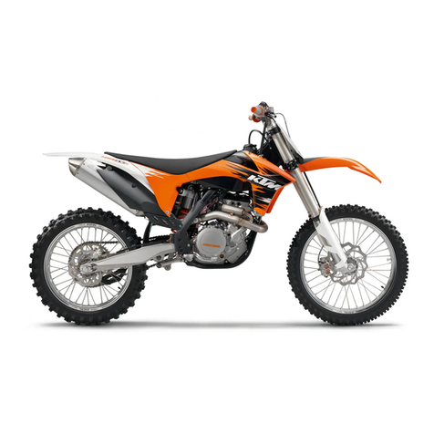 KTM 450 SX-F EU Operating instructions KTM 450 SX-F EU Operating instructions