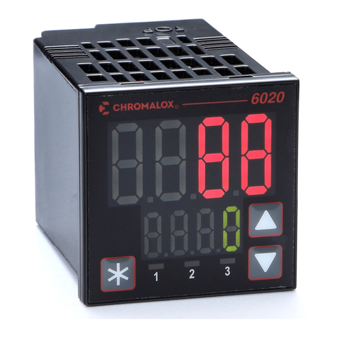 Chromalox 6020 Instruction manual