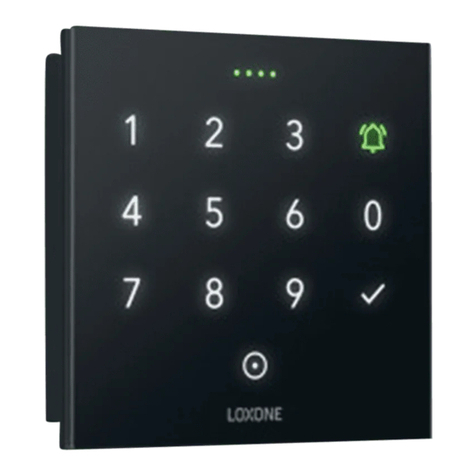 LOXONE NFC Code Touch Air User manual