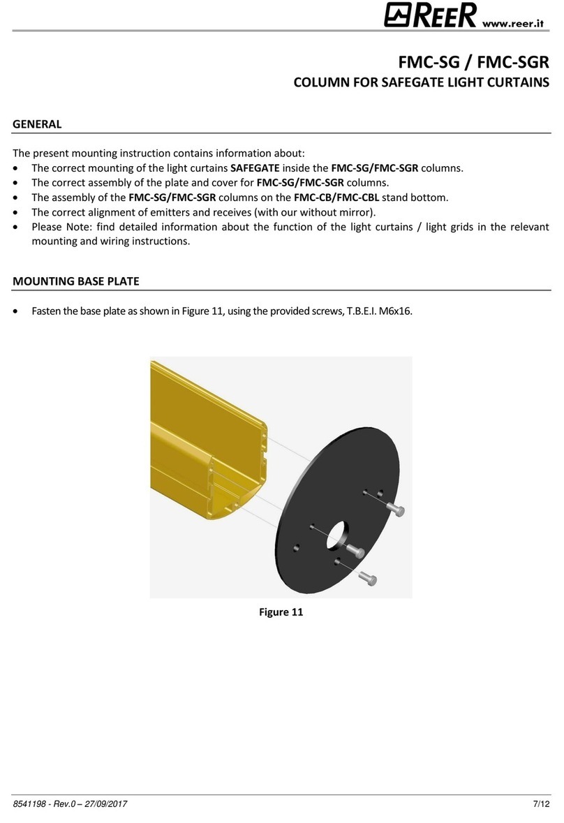 Reer FMC-SG Series User manual