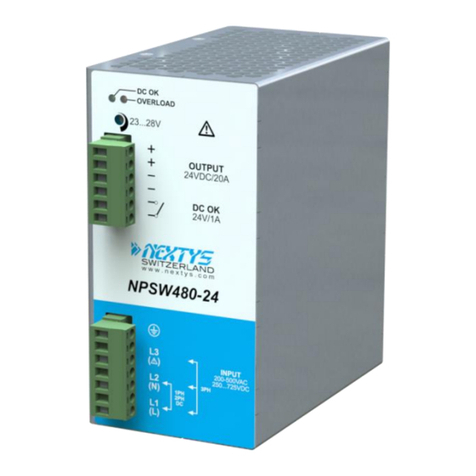 nextys NPSW480 Series instruction manual