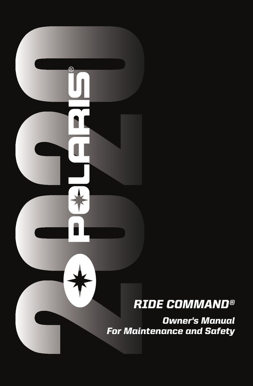 Polaris RIDE COMMAND User manual