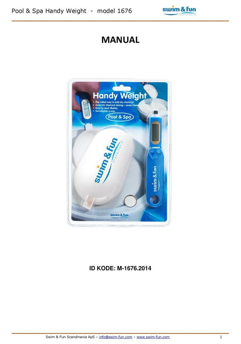Swim & Fun 1676 manual