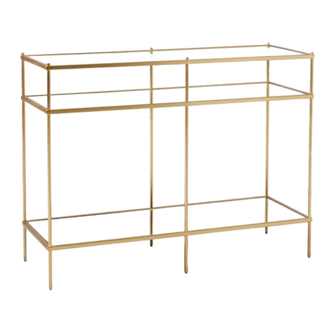 West Elm Terrace Console User manual West Elm Terrace Console User manual